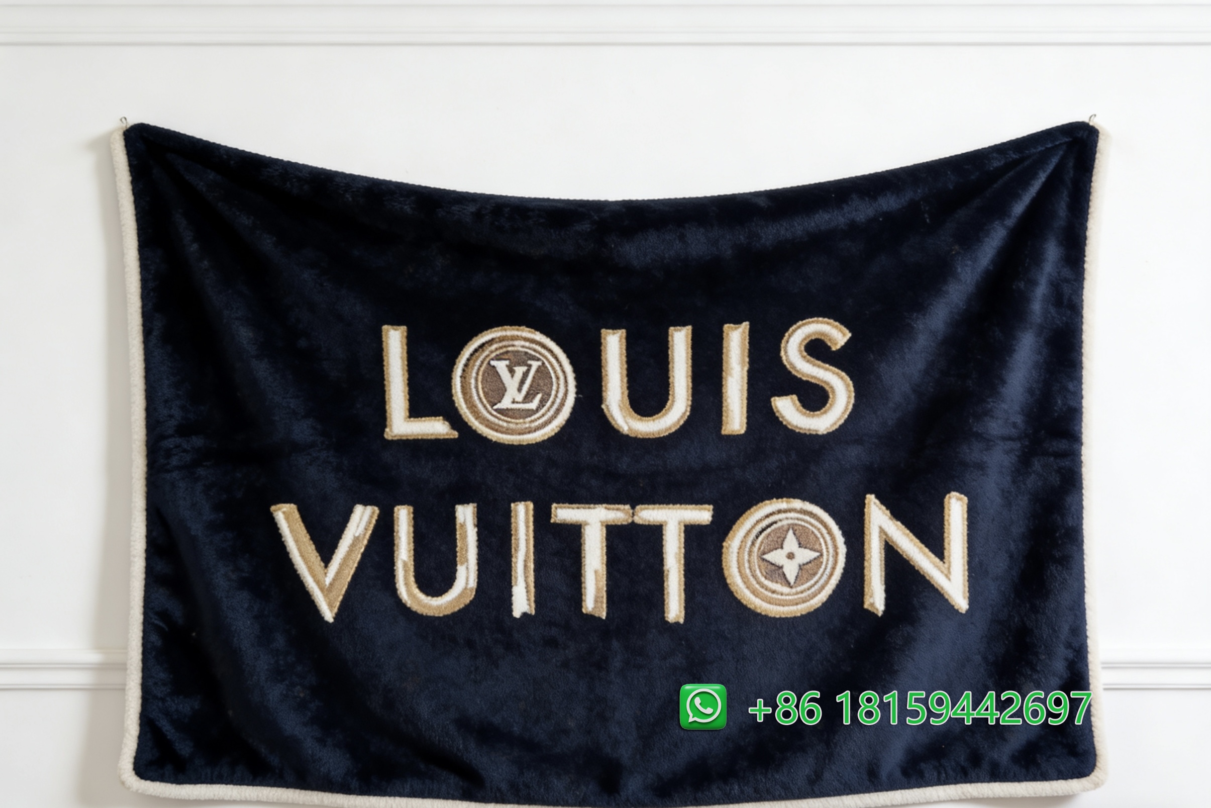 Louis Vuitton Throw Blankets